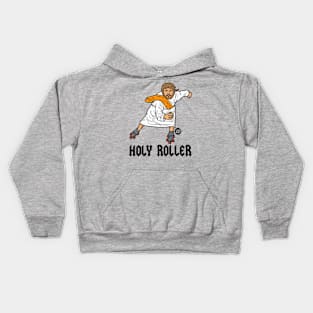 holy roller jesus Kids Hoodie